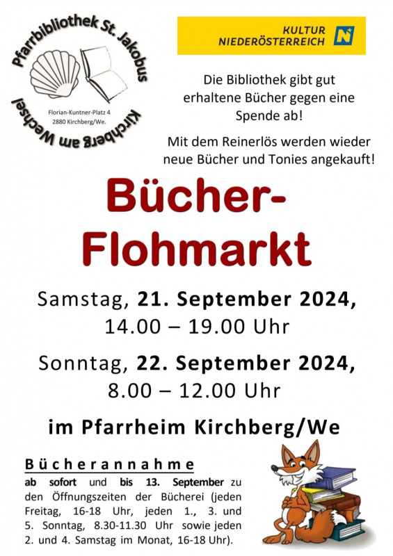 Bücherflohmarkt 2024