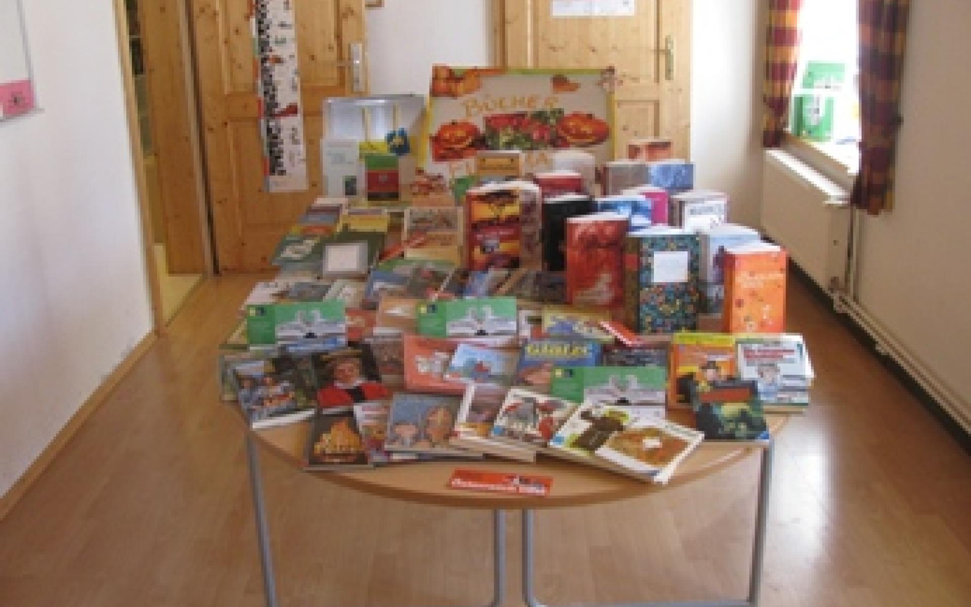 Einen kleinen Flohmarkt haben wir immer
